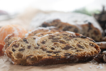 German Christmas pastries, zimtsterne, dresdner stoller, schoko lebkuchen