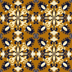 Seamless pattern with flowers