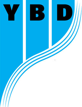 Creative modern and professional 'YBD' letter logo sign symbol design for company, brand and more others business 