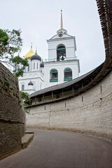 The Trinity Cathedral in the Pskov Kremlin. Pskov, Russia