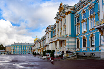 Catherine Palace, Tsarskoye Selo, Pushkin, Saint-Petersburg, Russia