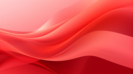 Obraz premium The background image is light red with beautiful curves that are pleasing to the eye.