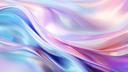 Colorful shimmering background with abstract blur and holographic effect.