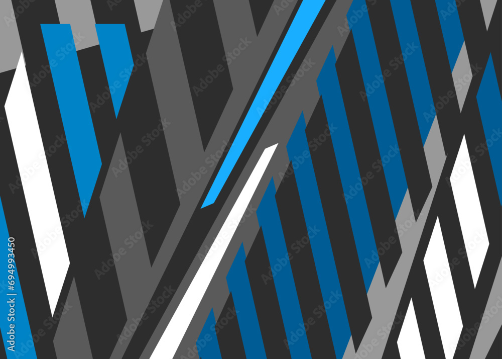 Poster abstract background with irregular stripes pattern