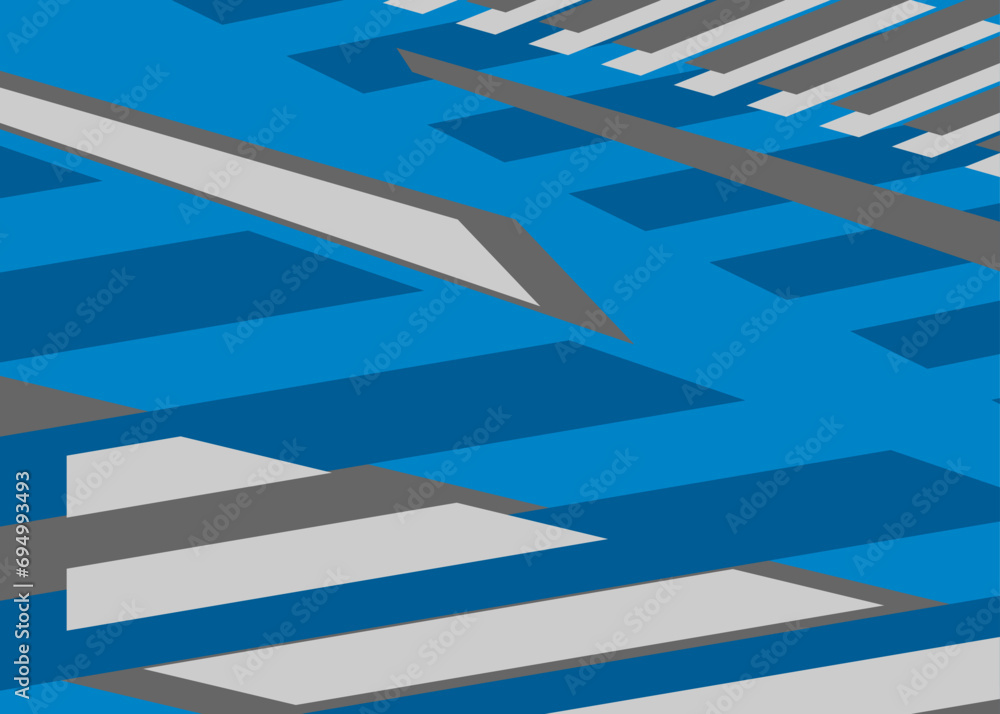 Poster abstract background with irregular diagonal stripes pattern