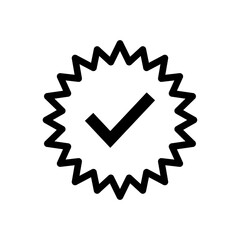 tick mark approved Icon 
