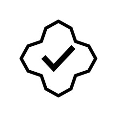 tick mark approved Icon 