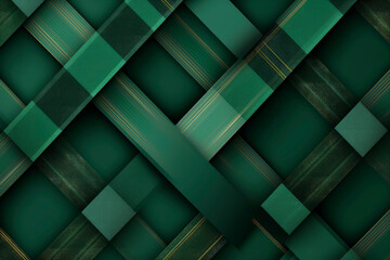 Fototapeta na wymiar Generative AI illustration of Seamless pattern of plaid checks