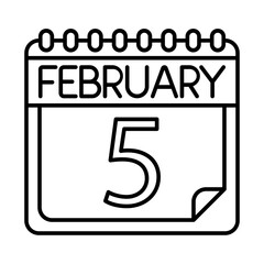 February Icon Design