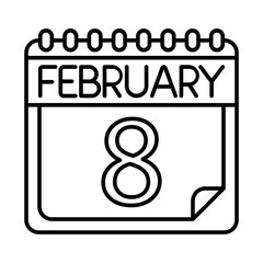 February Icon Design