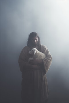 jesus leaving the ninety-nine sheep behind to rescue the one that was lost