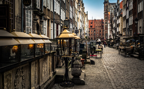Mariacka street in Gdansk