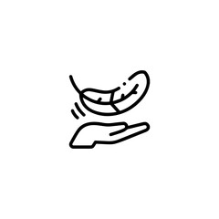 Lightweight icon vector