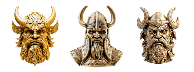 Majestic Viking Statue. Nordic Warrior Elegance