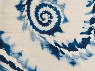 blue and white fabric