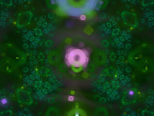 Imaginatory fractal abstract background Image
