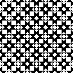 Triangles, rhombuses, diamonds, squares, checks seamless pattern. Geometric image. Ethnic ornate. Folk ornament. Tribal wallpaper. Geometrical background. Retro motif. Ethnical textile print. Vector.