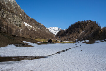 paesaggio autunnale all'alpe Devero