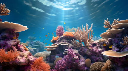 Fototapeta na wymiar coral reef, reef, coral, maritime, underwater coral reef