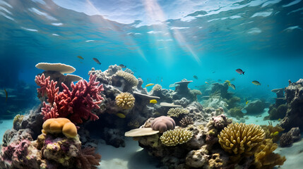 coral reef, reef, coral, maritime, underwater coral reef