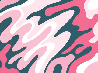 Abstract background with colorful oil painting pattern. Acrylic oil painting illustration.