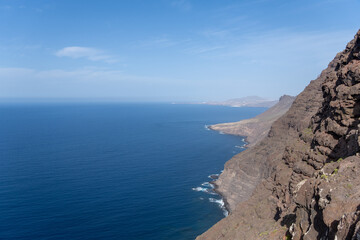 view of the sea from the sea