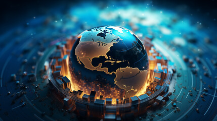 Earth Globe Life Wallpaper Background