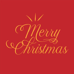 merry Christmas lettering