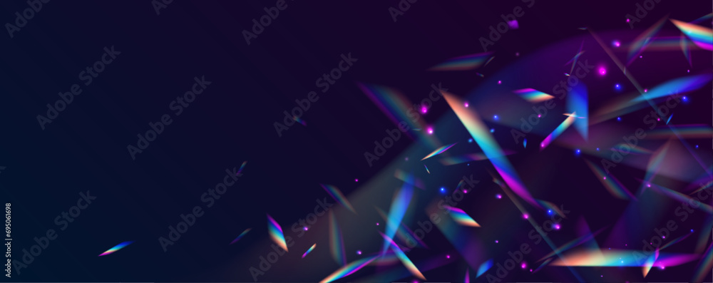 Poster light effect of rainbow retro film for use over photos as an overlay or screen filter. defocused abs