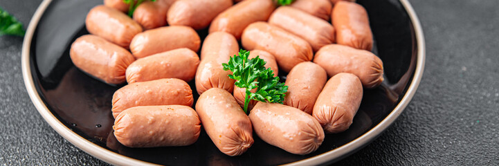 sausage vegetable protein seitan meatless soy wheat classic taste vegetarian or vegan snack on the...