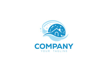 Logo design designated to the cleaning industry.