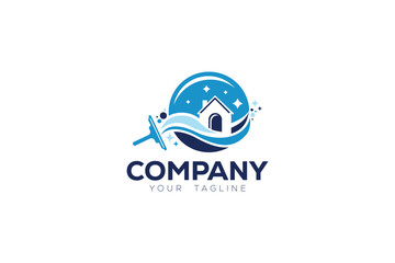 Logo design designated to the cleaning industry.