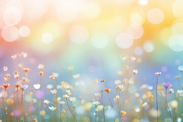 background with flowers