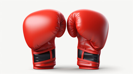 A pair of boxing gloves Isolated on Transparent Background