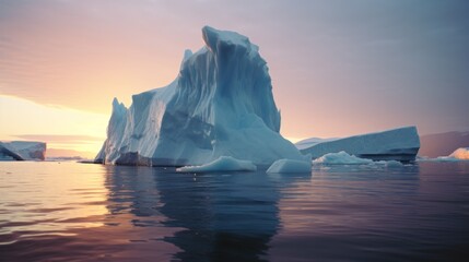 Melting Iceberg Time-lapse