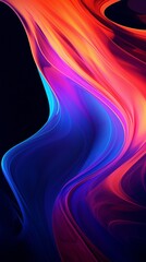 Obraz premium Swirled pattern of dynamic flow. Abstract background