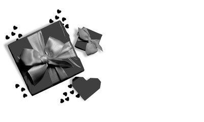 Gift box for BLACK FRIDAY background