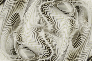 Digital flow beauty abstract modern decorative illustration
