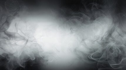Black Blank Texture, Smoke, Fog, Mist - Horror