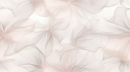Obraz premium a white and pink flower wallpaper with lots of pink and white flowers in the center of the image and a pink and white flower in the middle of the middle of the wall.