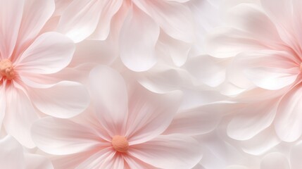  a close up of a bunch of pink and white flowers on a white background with a pink center in the middle of the petals.