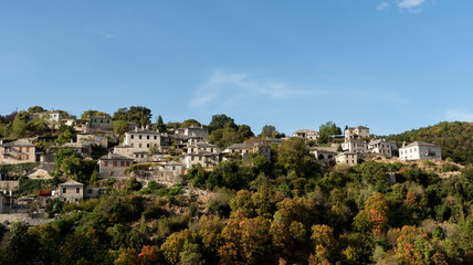 Fototapeta premium Traditional village of Vitsa in Central Zagori, Epirus region, in the Ioannina regional unit in Greece.
