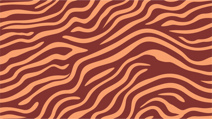 Abstract Contour Topographic Line Pattern. Abstract background with waving lines pattern. Multicolor abstract background. Modern abstract pattern design in wallpaper. Vector design. Seamless.