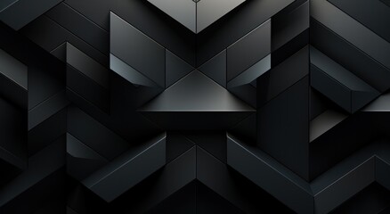 Fototapeta na wymiar abstract black geometric geometric abstract pattern