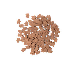 Cookie Gingerbread Men Sprinkle Isolated, Tiny Sugar Little Man Pile, Sweet Sprinkles Chrisnmas Decoration