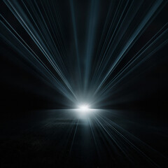 Abstract background made of blue rays,