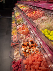 Sweets on a candy shop