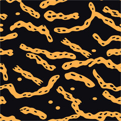 Abstract Chain Seamless Pattern Background. Illustration. Watercolour print for textile, fabric, wallpaper, wrapping.