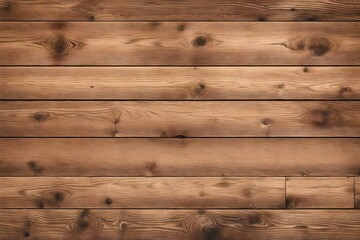Old brown rustic light bright wooden texture wall table or parquet laminate floor - wood background panorama banner long, seamless pattern - Powered by Adobe