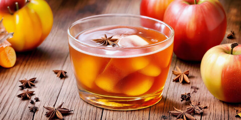 A Refreshing Glass of Apple Cider